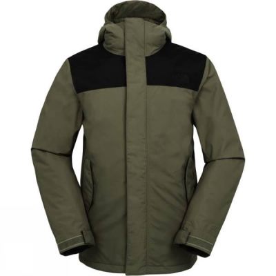 Parka The North Face Meloro Hombre - Verde Oliva Verde - Chile MFY517608